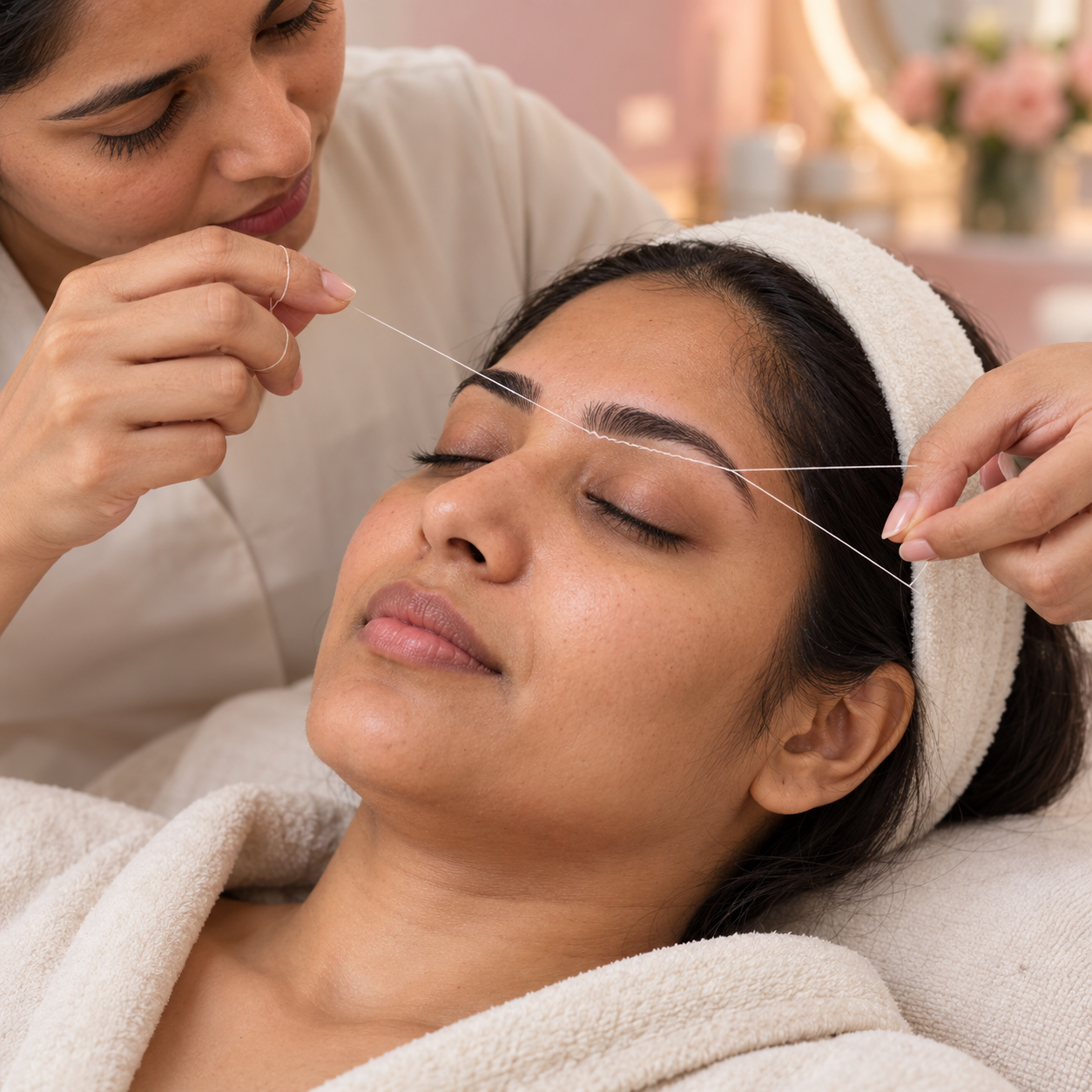 Eyebrow Threading
