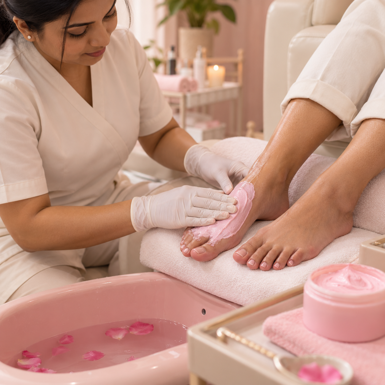 Bubblegum Pedicure