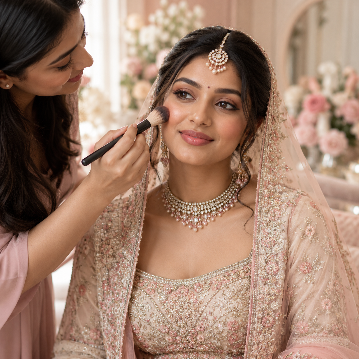 Light Touch Bridal Makeup