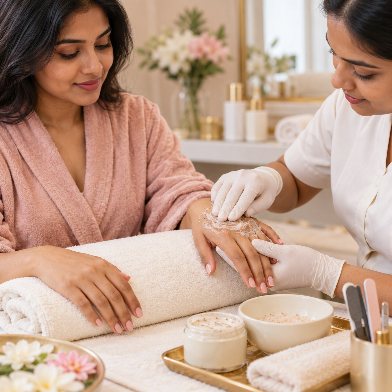 Brightening Manicure